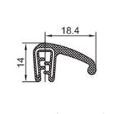 EPDM-Kantenschutz mit Metallband u. Moosgummidichtung