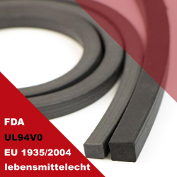 Viton® / FKM-Streifen (Vollmaterial)