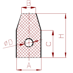 Silikon Hohlkammer-Profil Nr. 1210