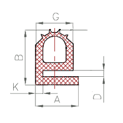 Silikon e-Profil Nr. 706