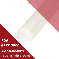 Silikon-Schnüre transparent / FDA