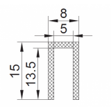 EPDM U-Profil