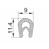 PVC-Kantenschutz mit Metallband