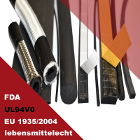 Viton® / FKM-Sonderprofile / Wunschprofile nach Maß