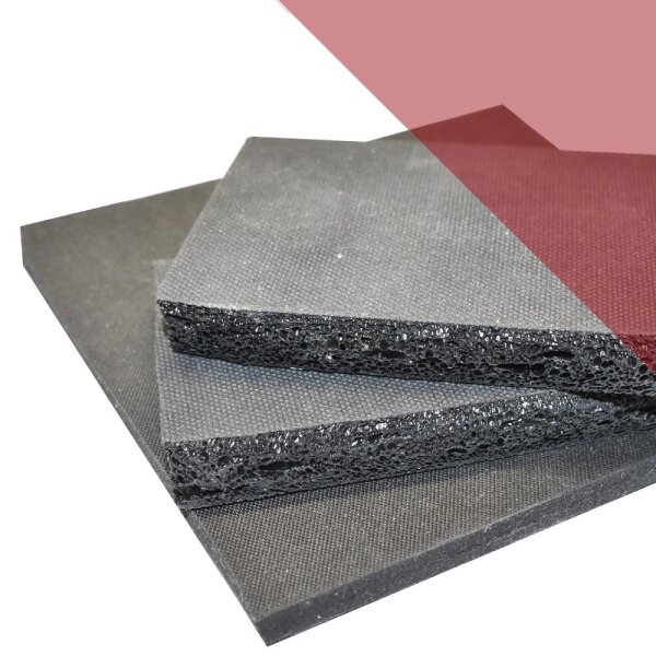 EFCO Moosgummiplatte Pink – 45x30 Cm, 2 Mm Dick | Vielseitig Für Basteln, Deko & Schutz
