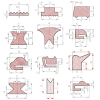 Silikon Spezial-Profile (16 Profilformen)