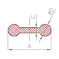 Silikon Knochen-Profile (5 Profilformen)