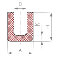 Silikon U-Profil Nr. 202