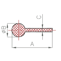 Silikon Knochen-Profil Nr. 401