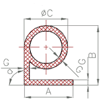 Silikon e-Profile (8 Profilformen)