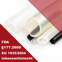 Silikonschläuche für Peristaltische Pumpen, FDA, USP (55° Shore)