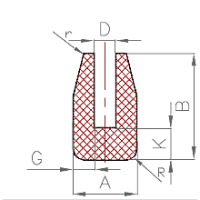 Silikon U-Profil Nr. 210