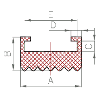 Silikon C-Profil Nr. 503