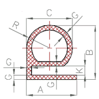 Silikon e-Profil Nr. 702