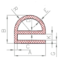 Silikon e-Profil Nr. 703