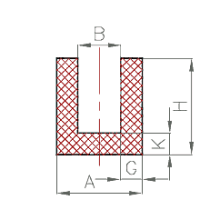 Silikon U-Profile (17 Profilformen)