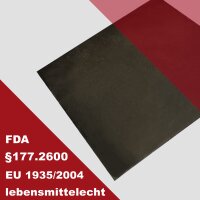 HokoFLEX® - Silikonplatten schwarz / FDA (60° Sh.)
