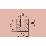 EPDM-Moosgummi U-Profil